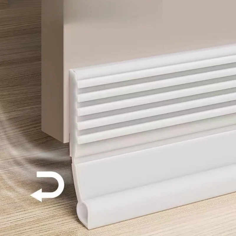 Home Security Front Door - Adjustable Door Bottom Seal Strip PVC