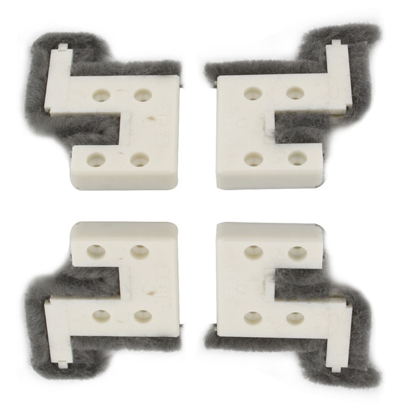 Home Security Front Door - 4pcs Sliding Window Buffer Block Up