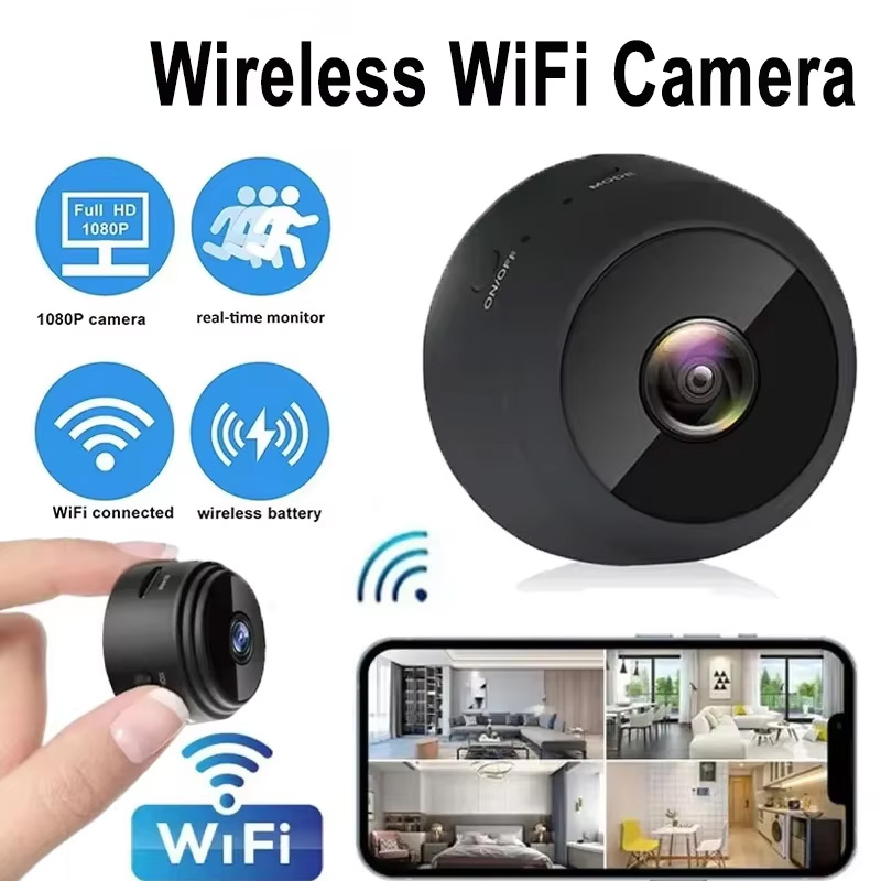 Home Security Indoor Cameras - New A9 Camera Wifi 1080p HD