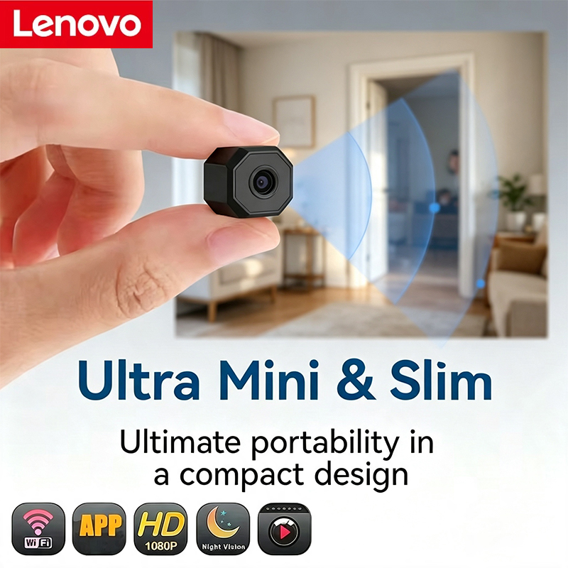 Home Security Lidar - Lenovo Wireless Camera 4K Surveillance Security