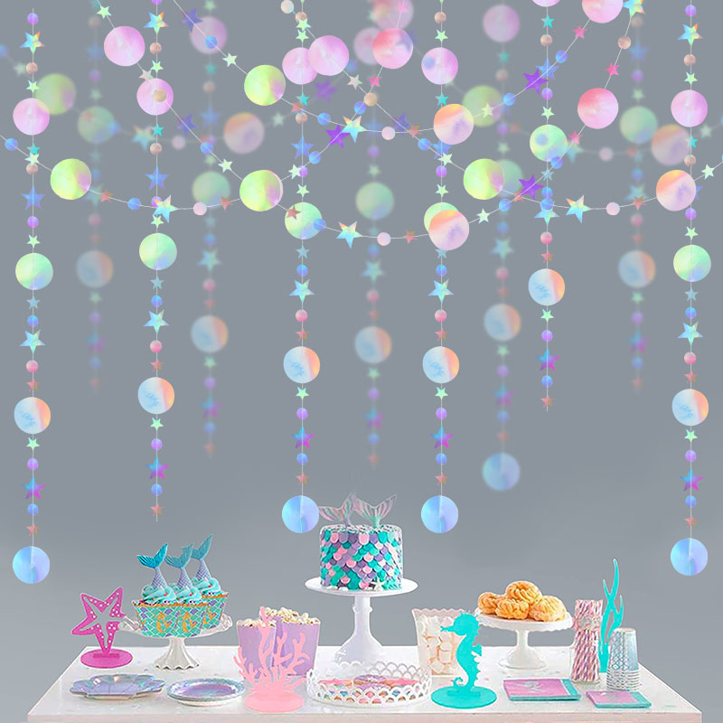Home Security Laser - Laser Mirror Paper Star Dot Garland