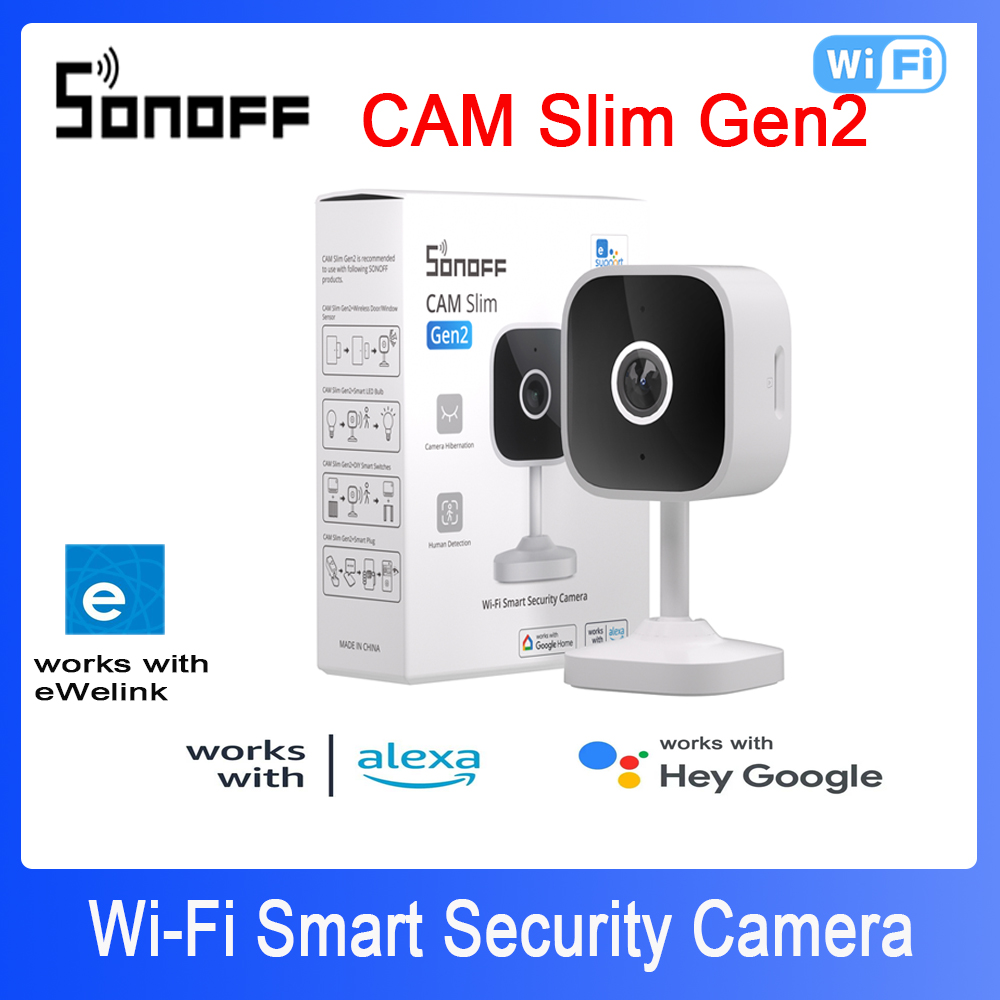 Home Security Lidar - SONOFF CAM Slim Gen2 WiFi Smart