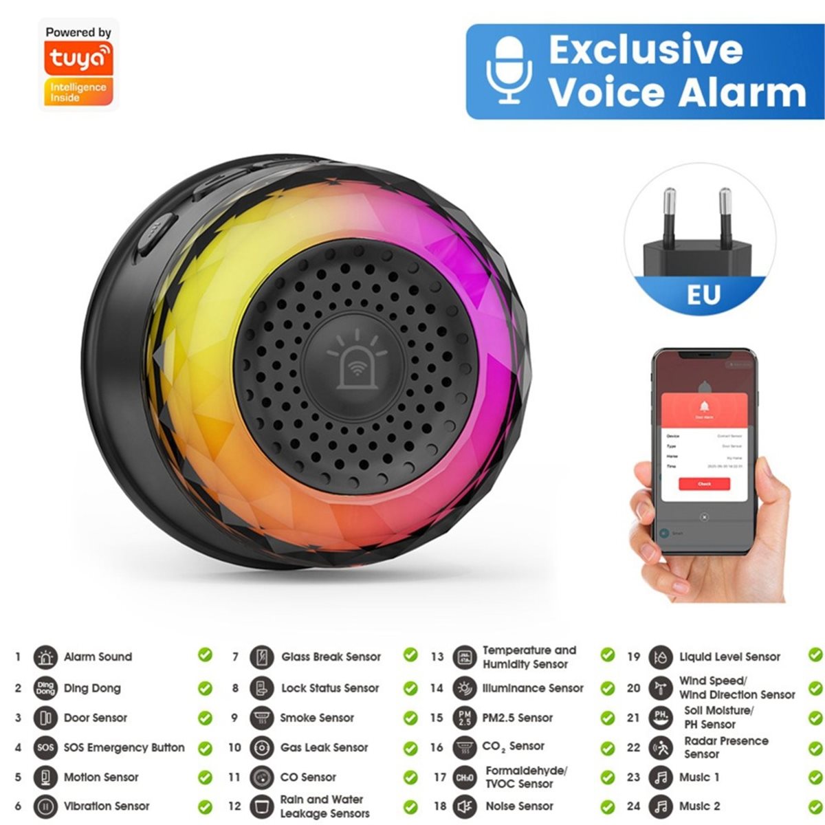 update. Tuya Wifi Smart Siren  - огляд і ціна Home Security Uk