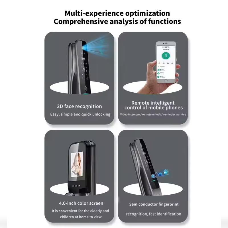 HX5 Smart Door Lock 3D Face Re - огляд і ціна Home Security Indoor Cameras