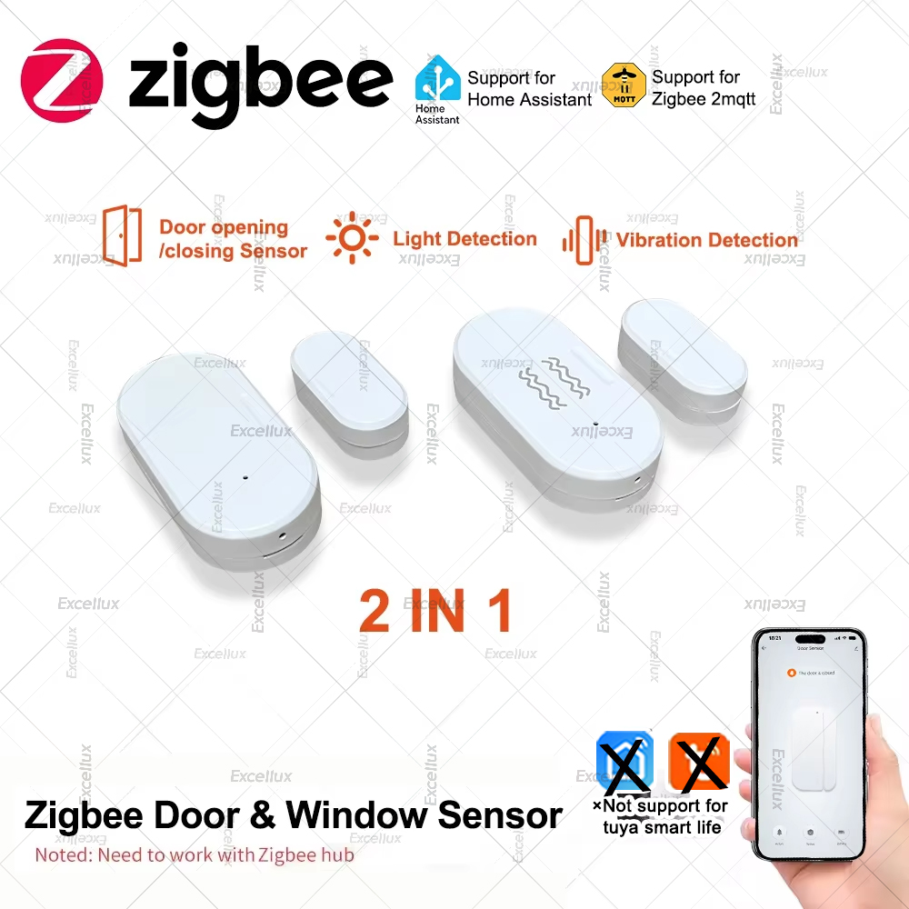 Zigbee 3.0 Door Window Sensor  - огляд і ціна Home Security With Alarm