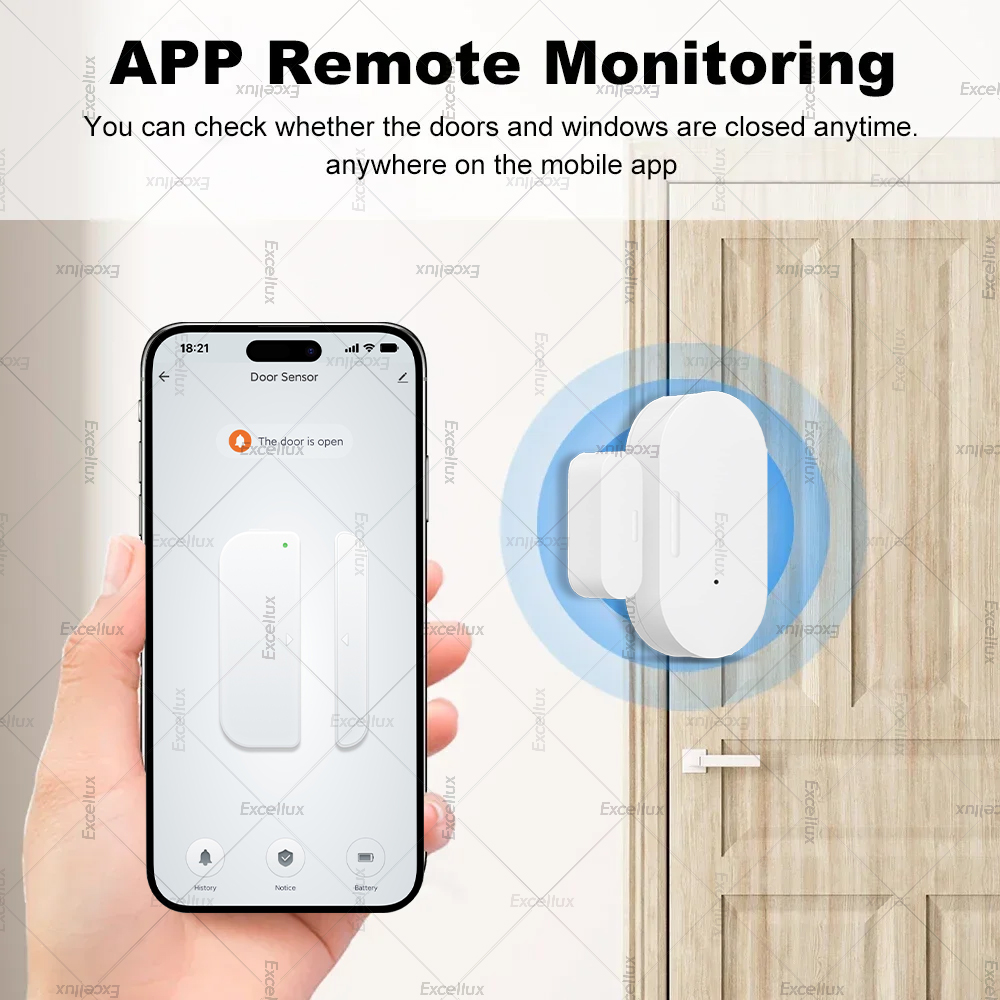 Zigbee 3.0 Door Window Sensor  - огляд і ціна Home Security With Alarm