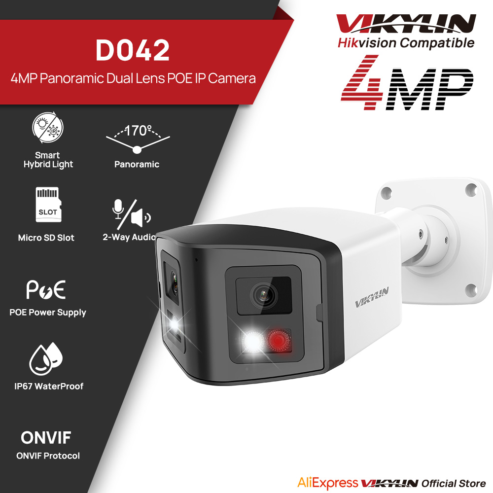 VIKYLIN 170° Panoramic Securit - огляд і ціна Home Security Lights Outdoors
