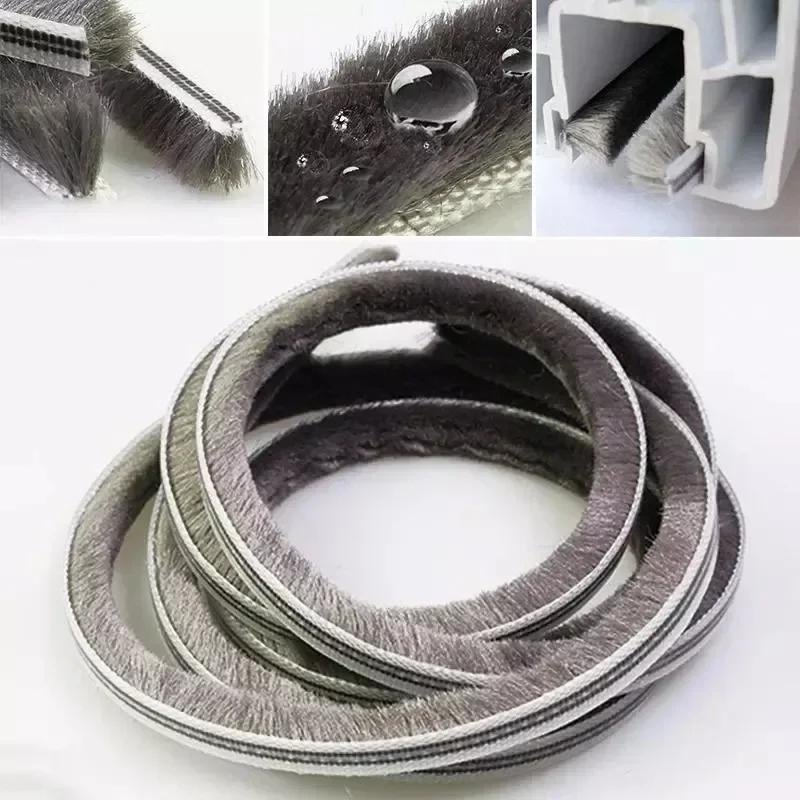 10M  Sealing Brush Strip Alumi - огляд і ціна Home Security Front Door