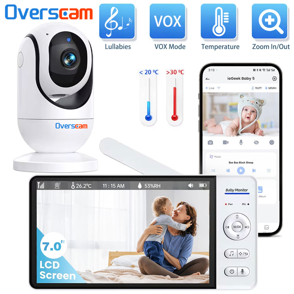 7.0 Inch Screen Baby Monitor 5 - огляд і ціна Home Security Uk