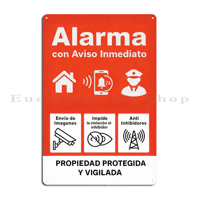 Retro 24h Alarm System Metal S - огляд і ціна Home Security With Alarm