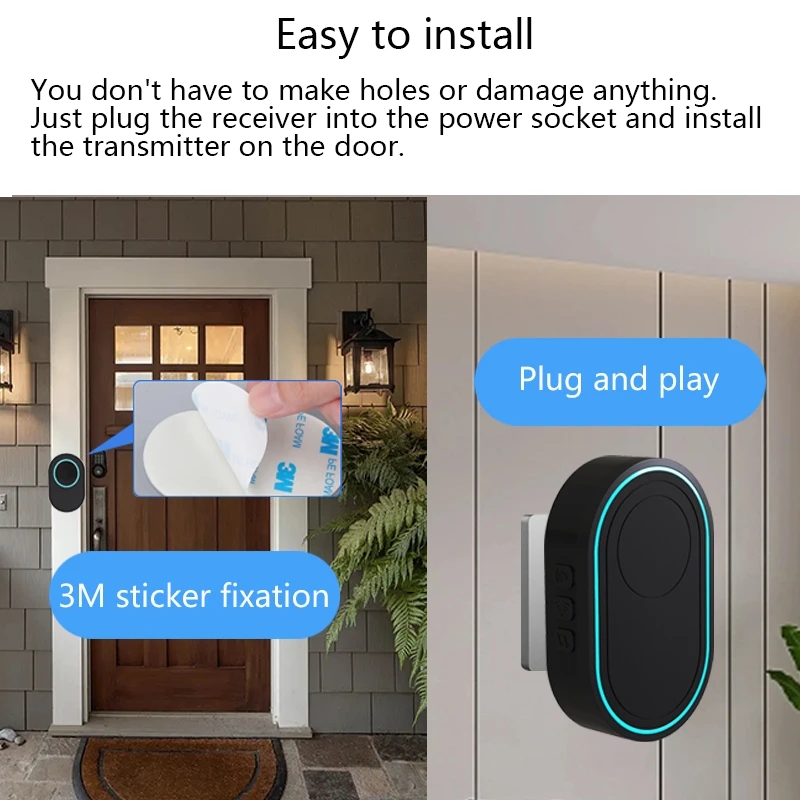 Wireless Doorbell Outdoor Welc - огляд і ціна Home Security Uk