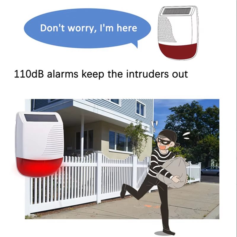 【ADD TO CART 】Burglar Alarm Sy - огляд і ціна Home Security Lights Outdoors