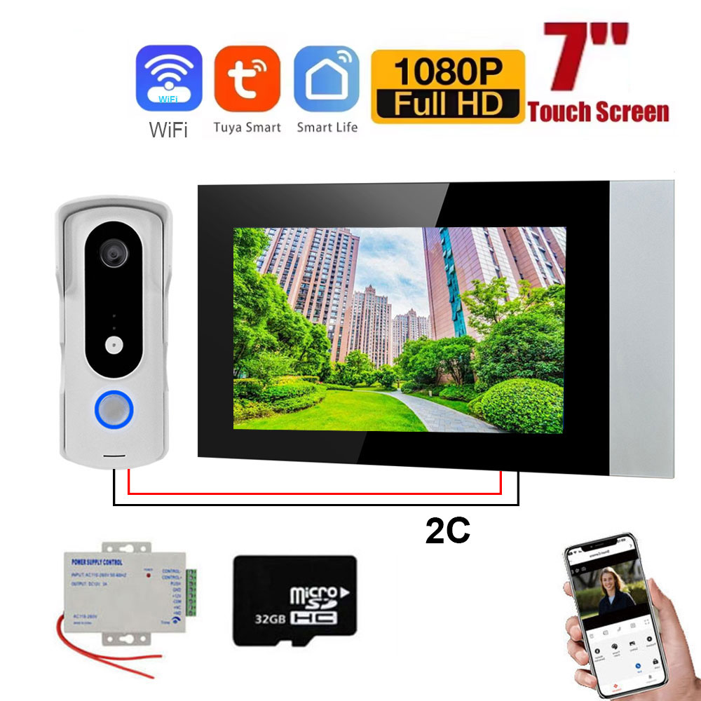 2 Wire Smart Home Tuya Wifi 10 - огляд і ціна Home Security Uk