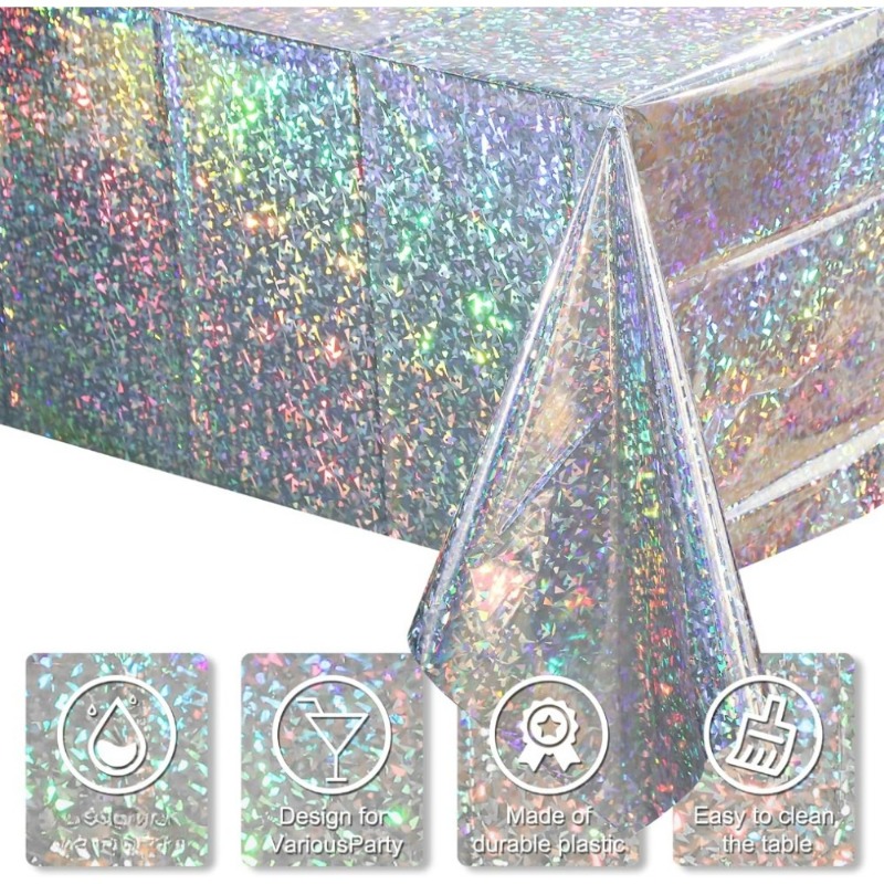 1PC Disposable Tablecloth PE W - огляд і ціна Home Security Laser
