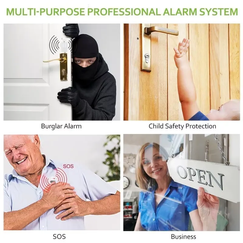House Burglar Alarm Kit Auto D - огляд і ціна Home Security With Alarm
