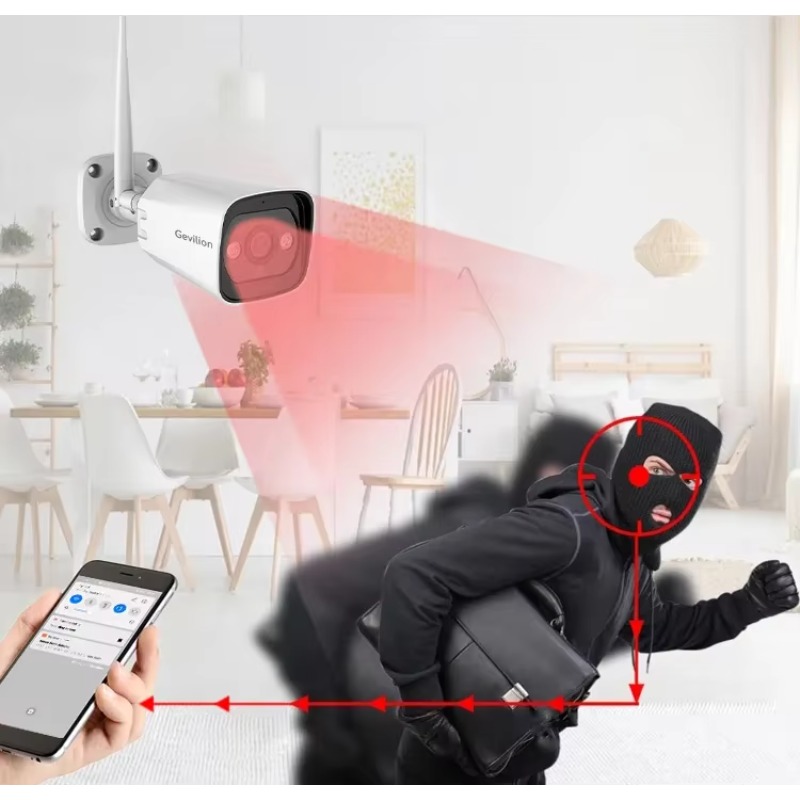 High Tech 3mp 2ch 4ch 8ch 4 Ch - огляд і ціна Home Security Indoor Cameras