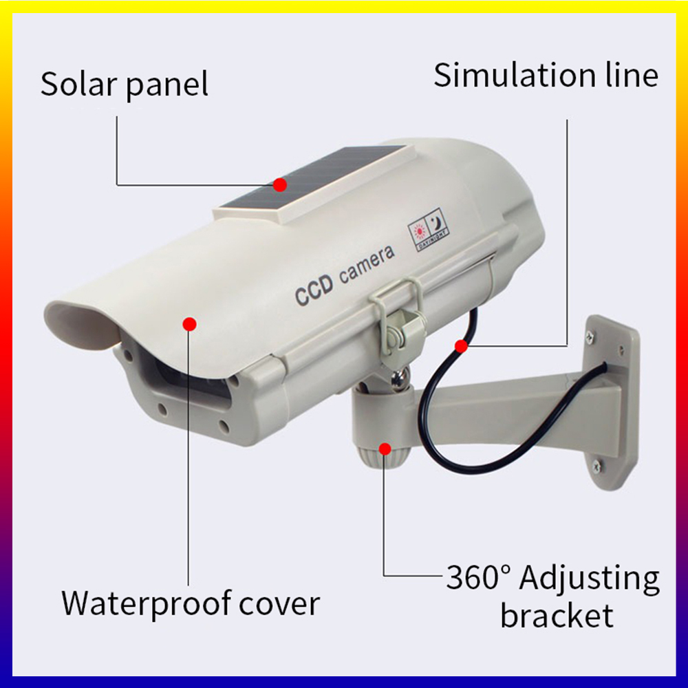 Simulation Solar Camera Waterp - огляд і ціна Fake Camera Dummy