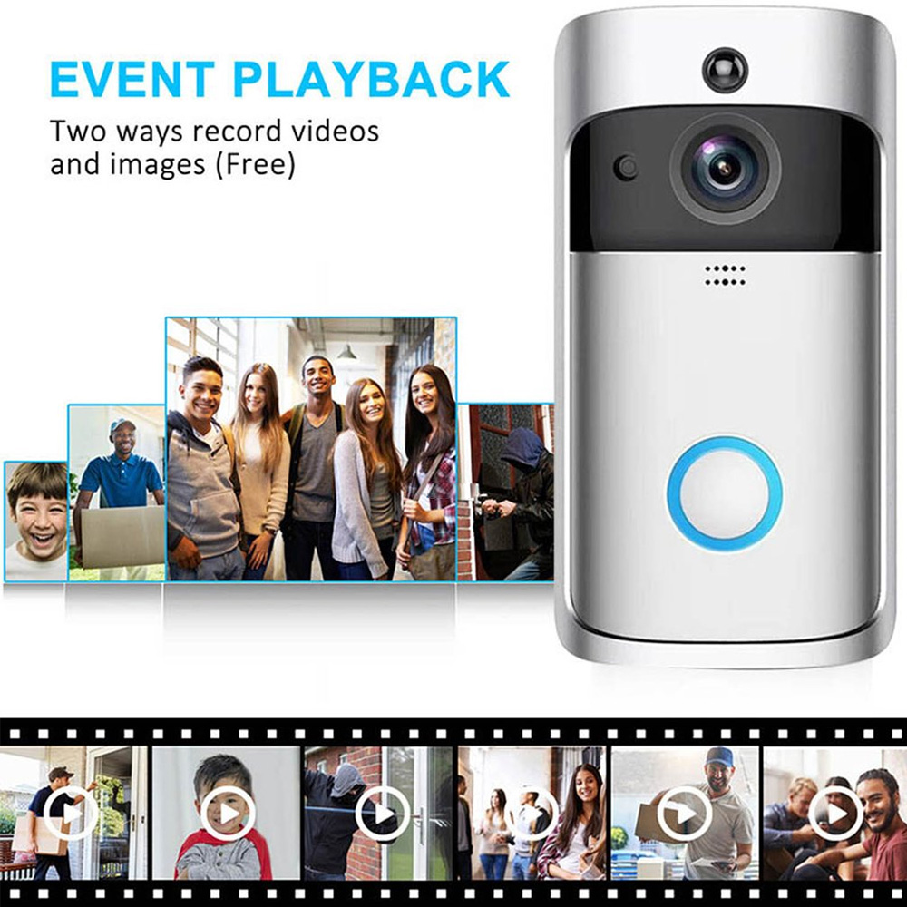 Smart V5 Video Doorbell Wirele - огляд і ціна Home Security Uk
