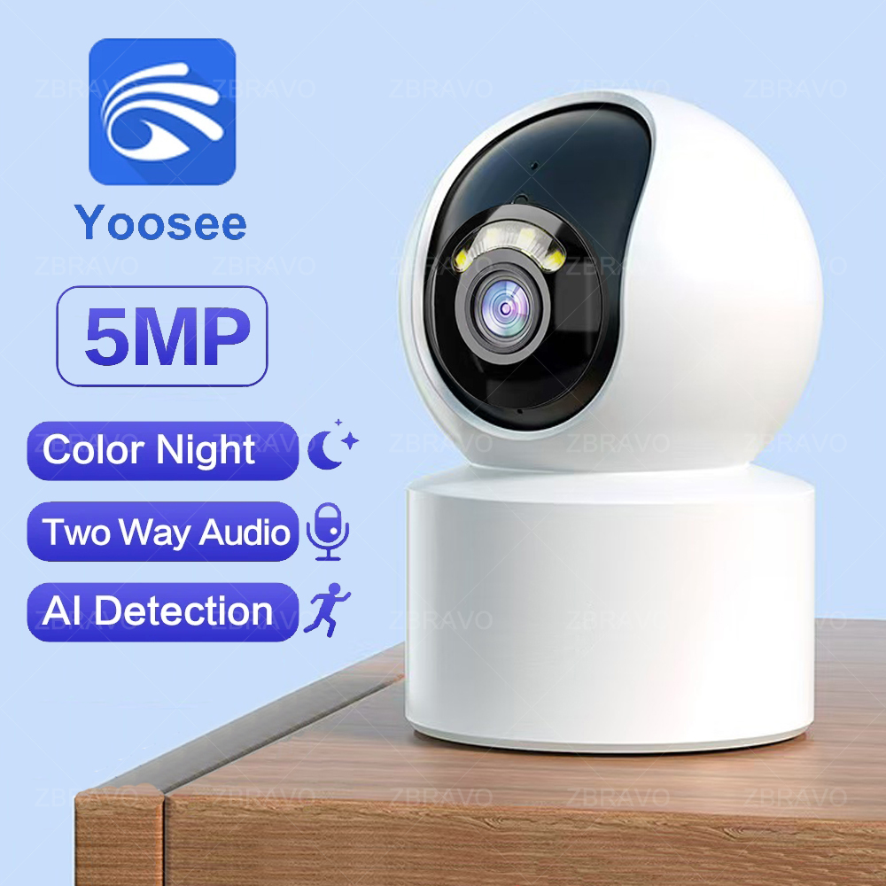 Yoosee 5MP WiFi Security PTZ I - огляд і ціна Home Security Lidar