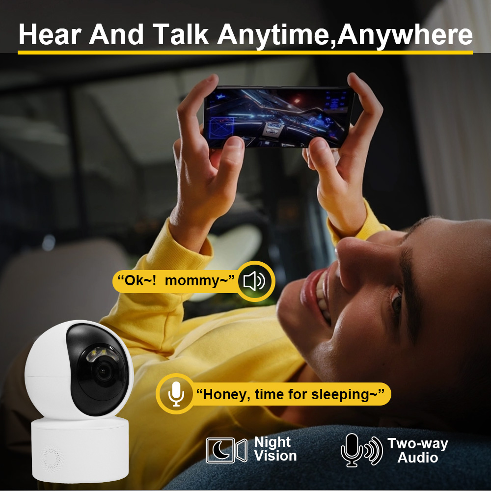 Yoosee 5MP WiFi Security PTZ I - огляд і ціна Home Security Lidar