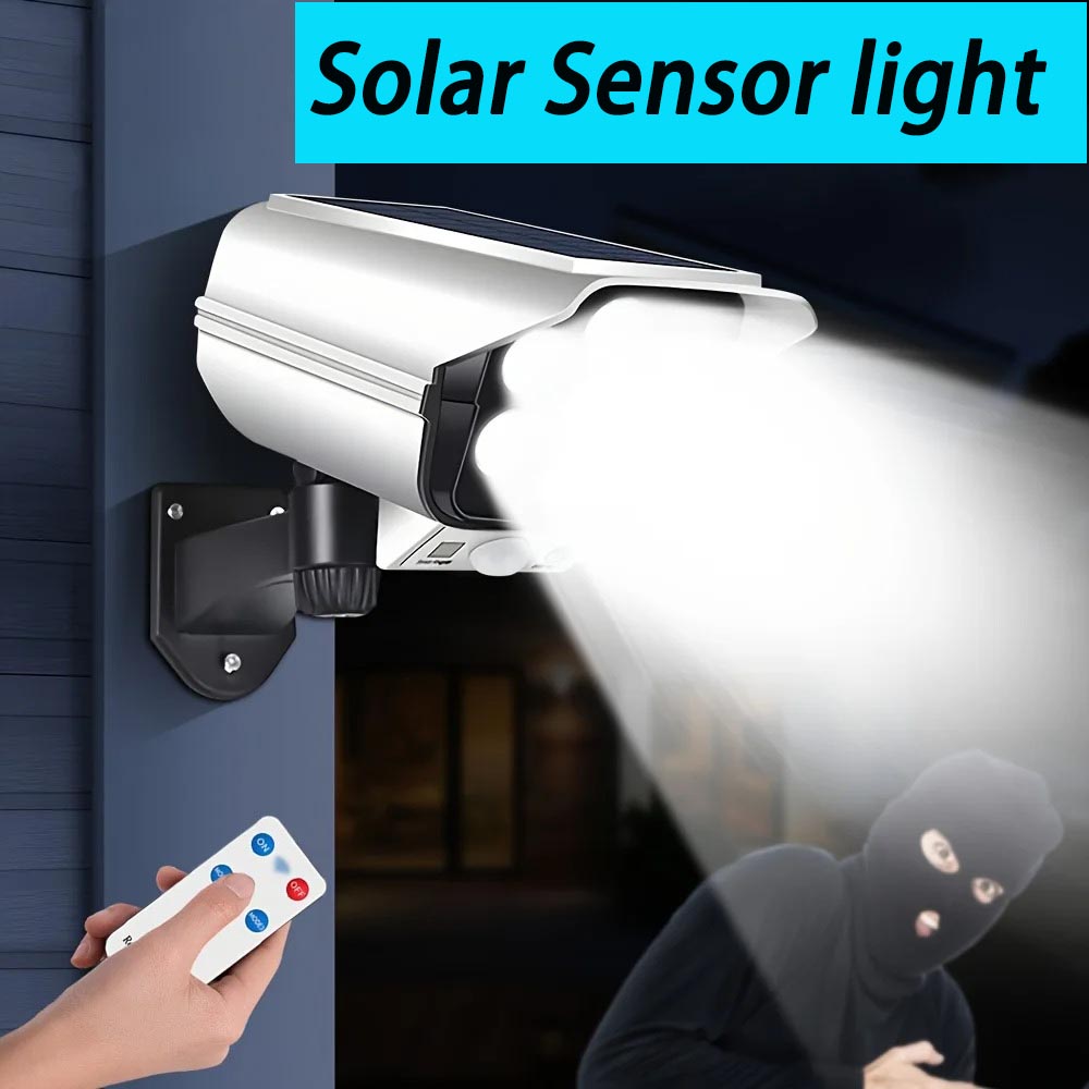 77 LED Outdoor Motion Sensor S - огляд і ціна Fake Camera Dummy