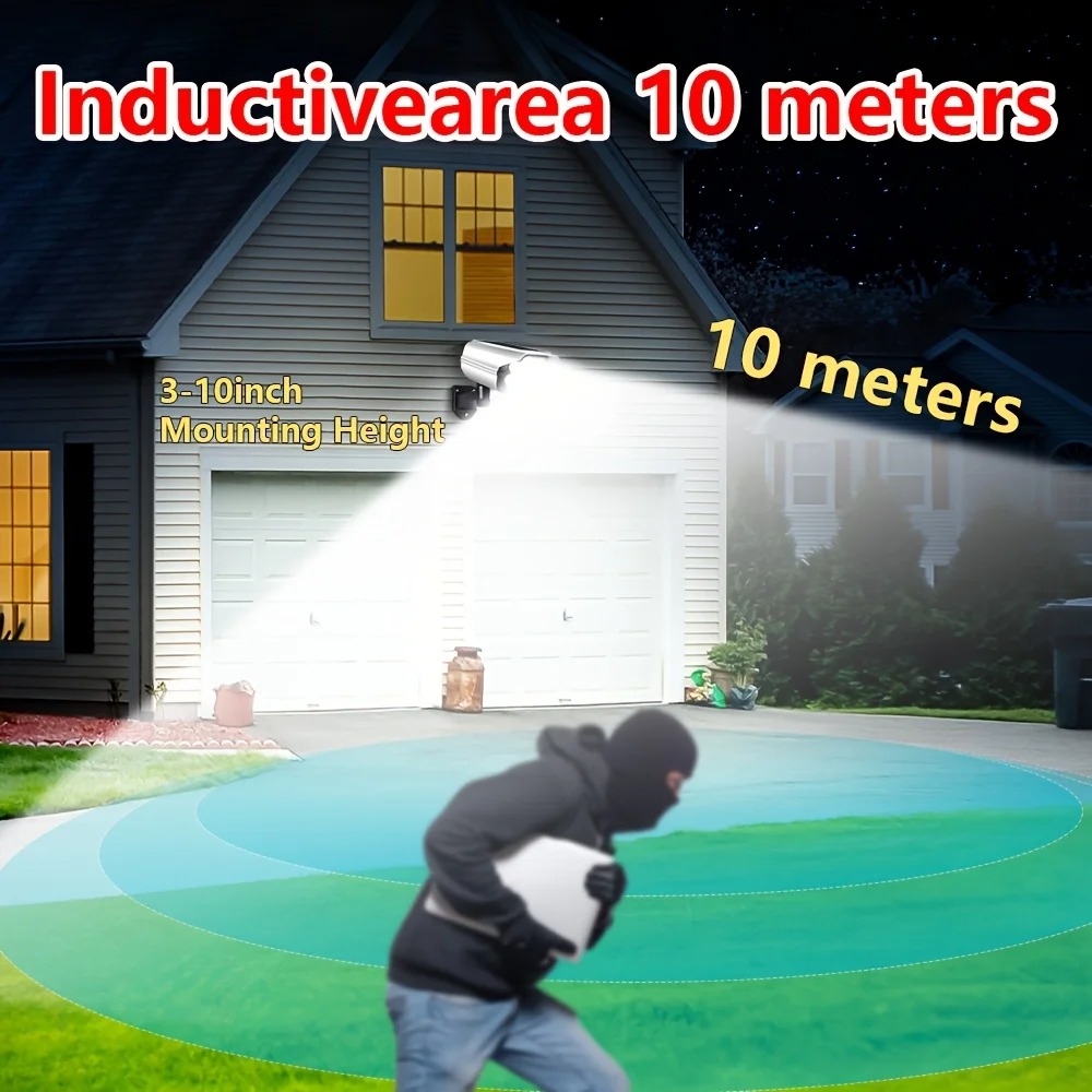 77 LED Outdoor Motion Sensor S - огляд і ціна Fake Camera Dummy