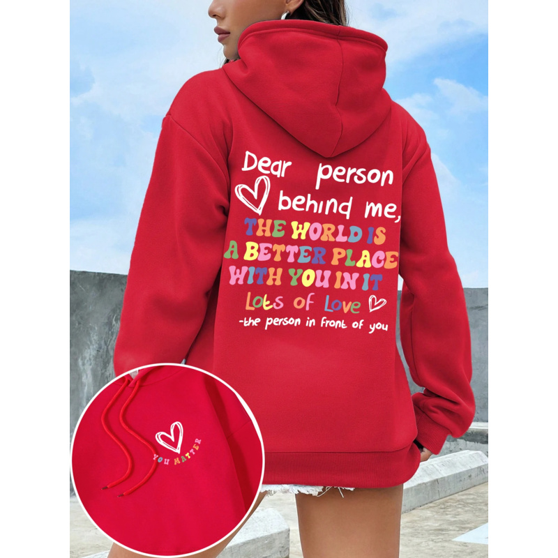 Dear Person Behind Me Hoodie W - огляд і ціна Home Security Companies Near Me