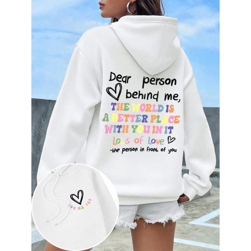 Dear Person Behind Me Hoodie W - огляд і ціна Home Security Companies Near Me