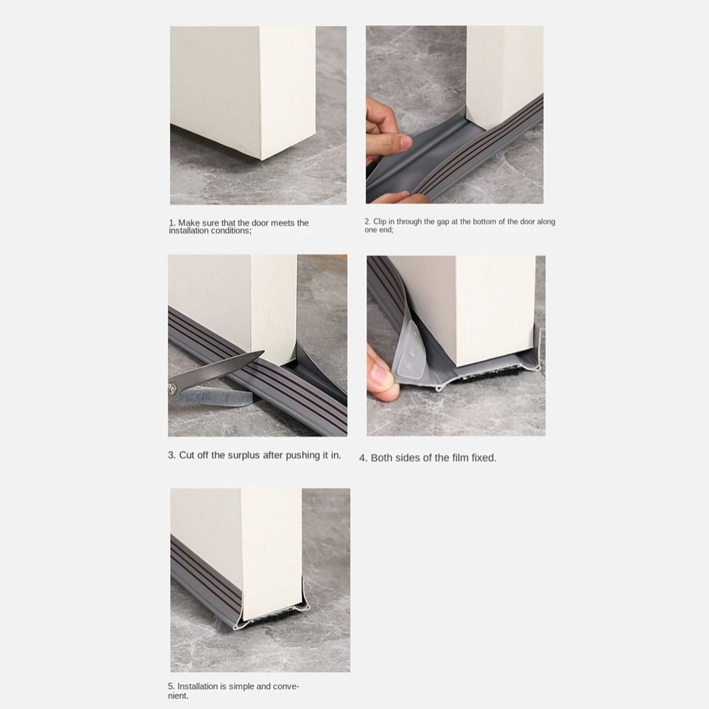 Soundproof Door Bottom Sealing - огляд і ціна Home Security Front Door