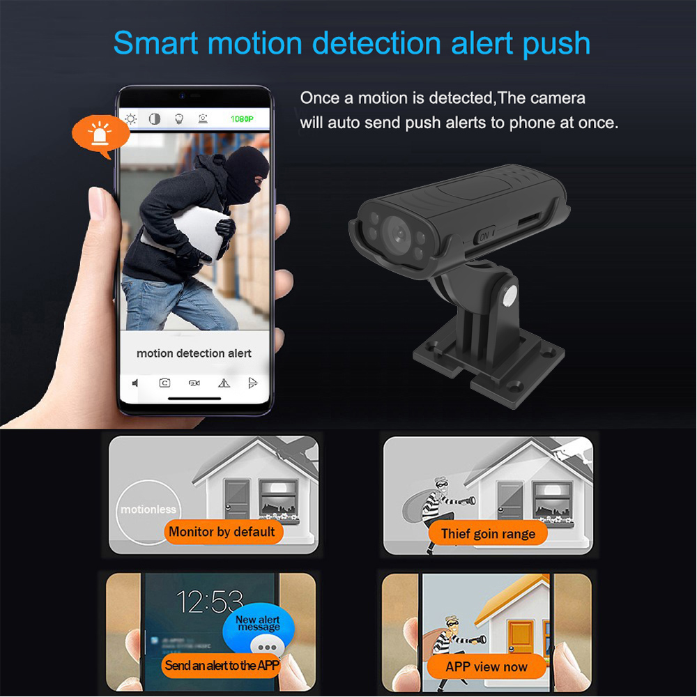 Mini Wireless WiFi Home Securi - огляд і ціна Home Security Lidar