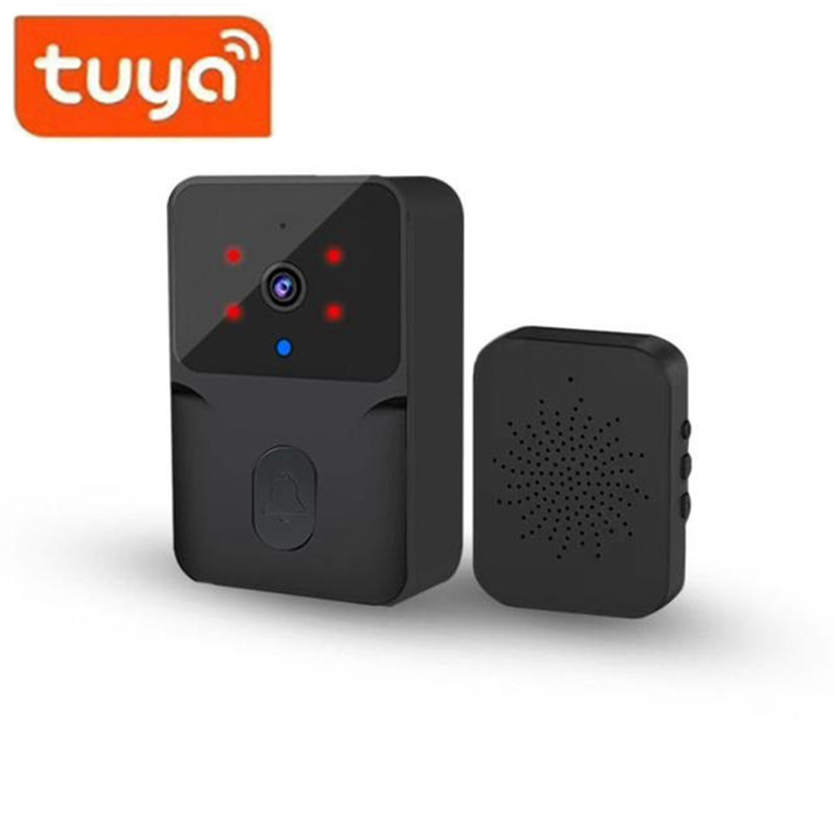 Wireless Doorbell WiFi Tuya Ou - огляд і ціна Home Security Video Cameras