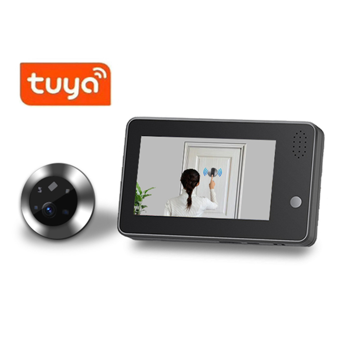 4.3inch Tuya Smartlife WiFi Do - огляд і ціна Home Security Indoor Cameras