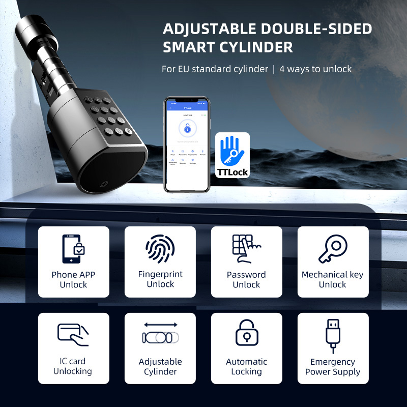 Smart Euro Cylindrical Door Lo - огляд і ціна Home Security Essential