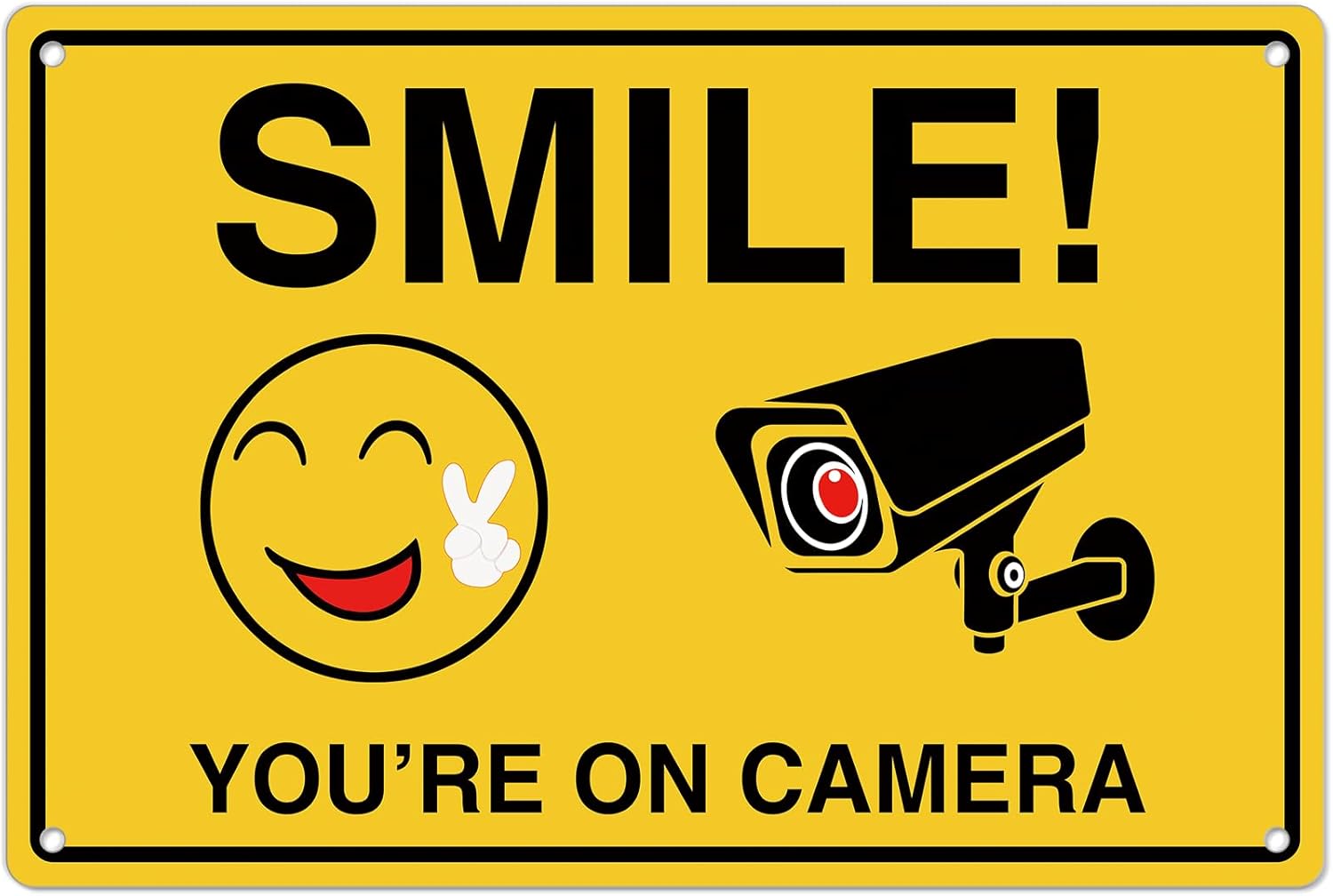 Smile Youre On Camera Signs ;  - огляд і ціна Home Security Video Cameras