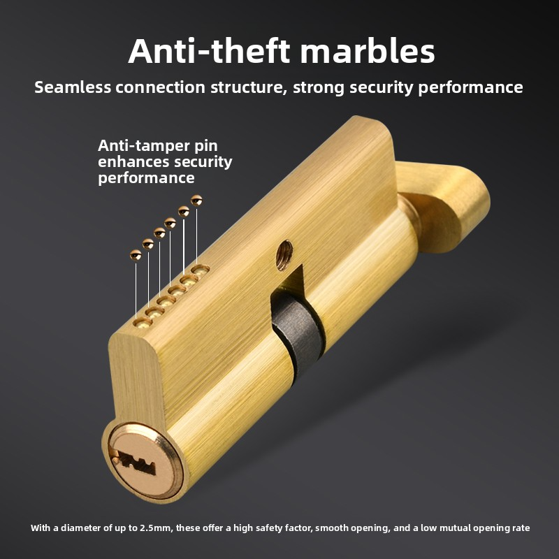 Door Cylinder Lock Biased 70mm - огляд і ціна Home Security Essential