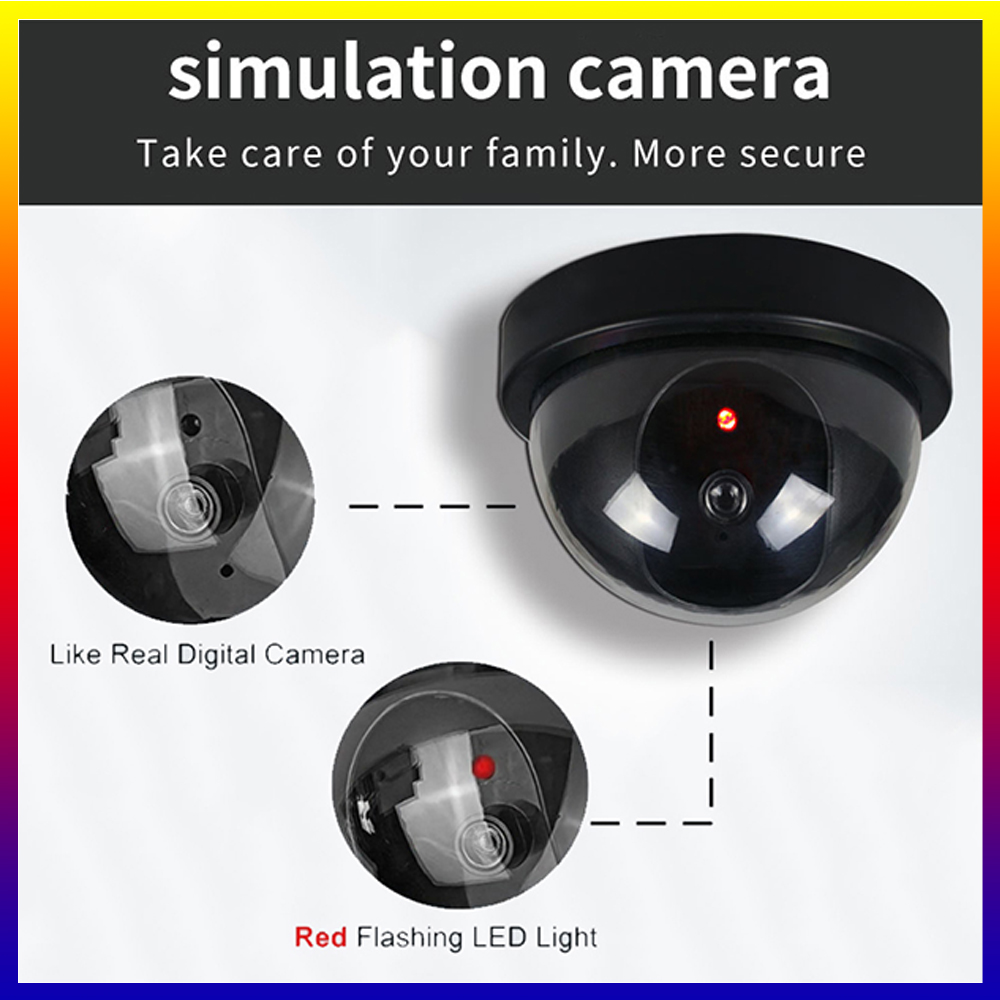 SNQP Black Plastic Dome CCTV D - огляд і ціна Fake Camera Dummy