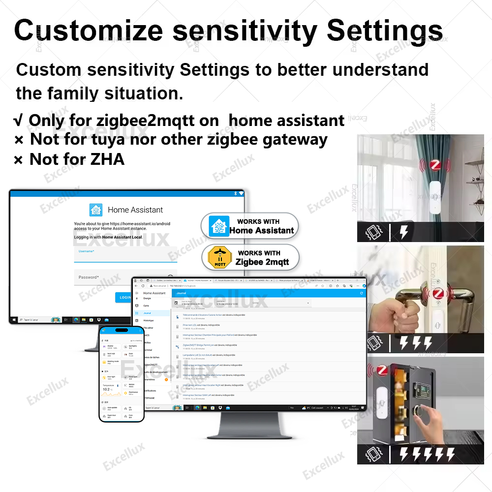 Zigbee Smart Vibration Sensor  - огляд і ціна Home Security With Alarm