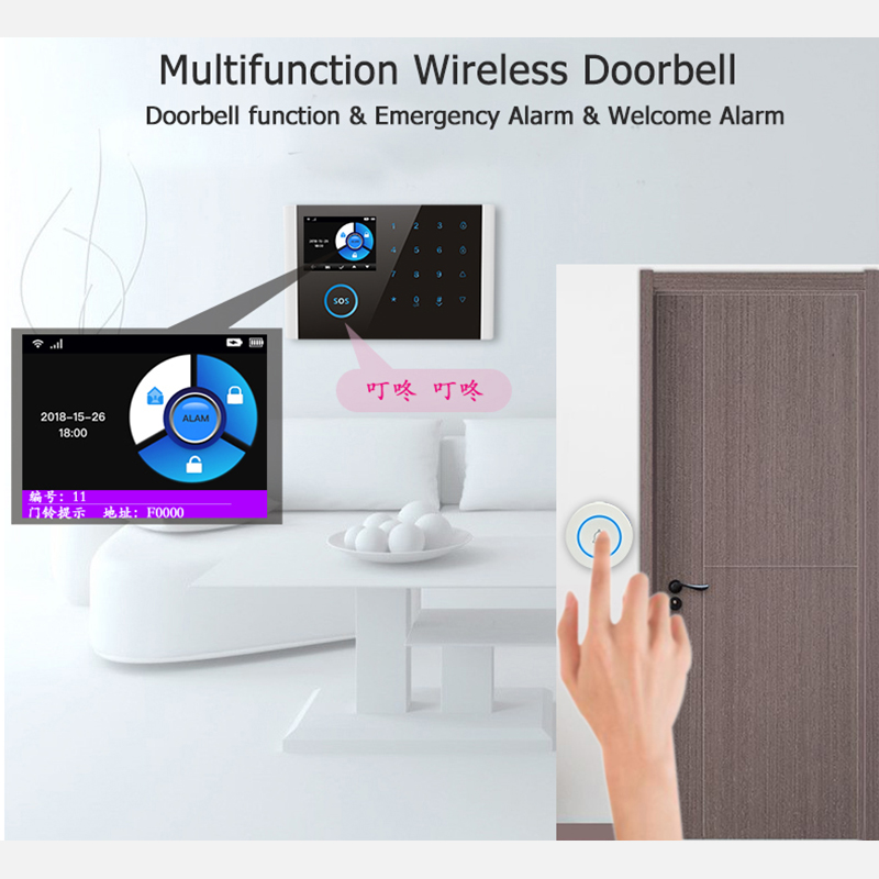 New 433MHz Wireless Doorbell D - огляд і ціна Home Security Essential