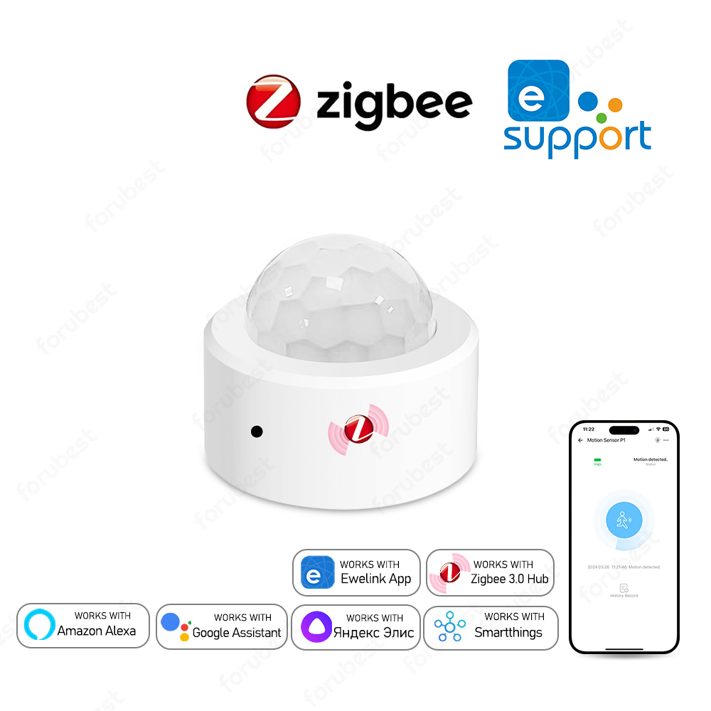 Zigbee 3.0 Human Motion Sensor - огляд і ціна Home Security With Alarm