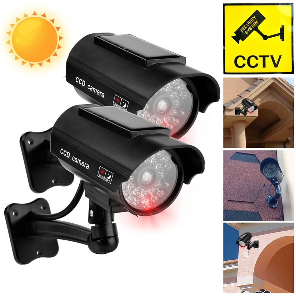 Outdoor Solar Simulation Camer - огляд і ціна Fake Camera Dummy