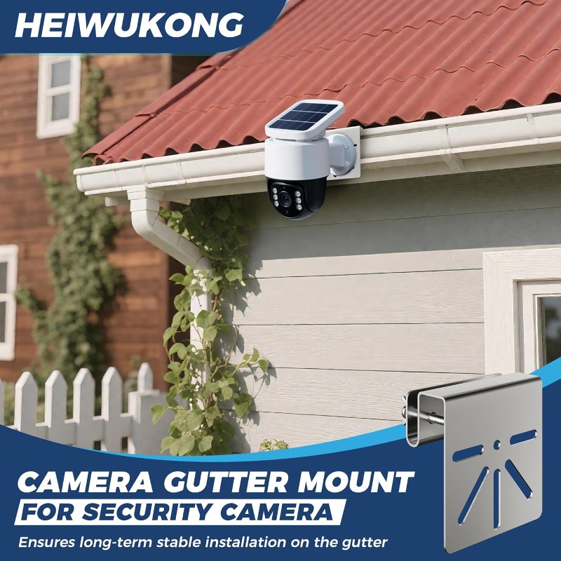 No Drill Stainless Steel Gutte - огляд і ціна Home Security Eufy