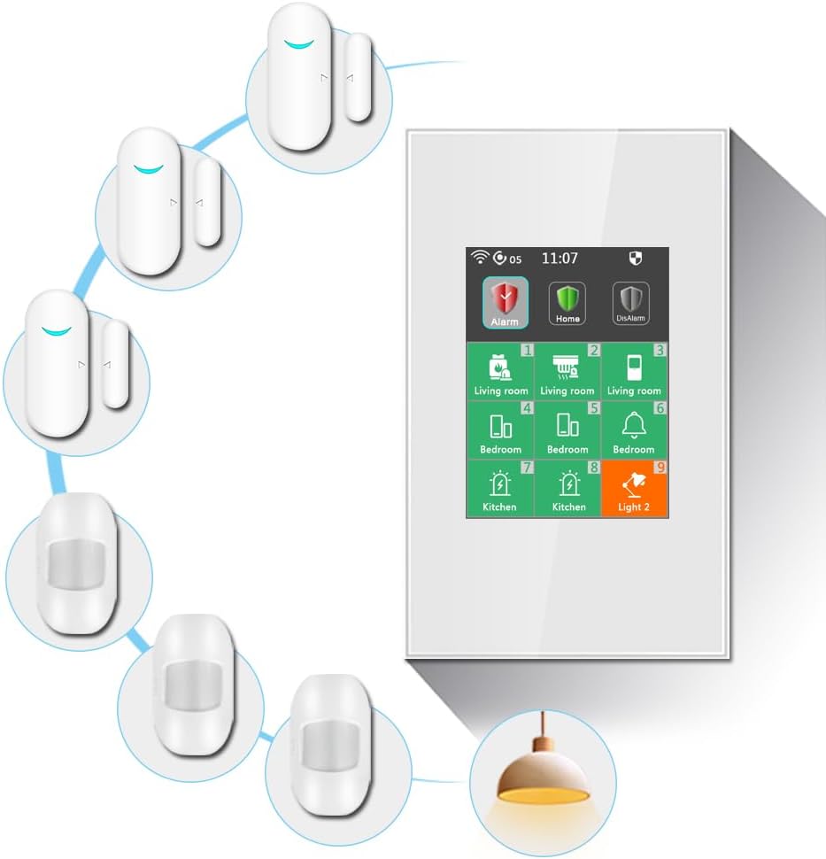 Lanbon LCD Smart Switch 433mhz - огляд і ціна Home Security Uk
