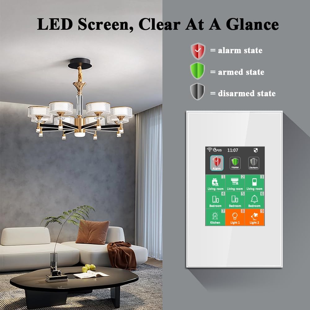 Lanbon LCD Smart Switch 433mhz - огляд і ціна Home Security Uk
