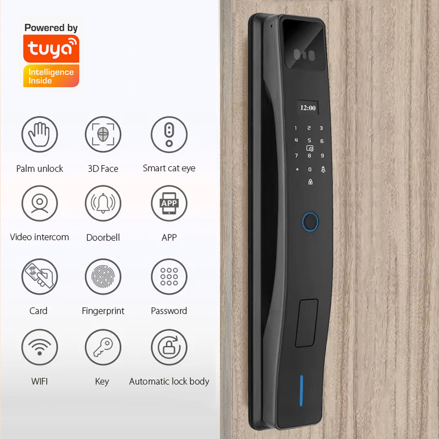 Smart Electronic Door Lock Pas - огляд і ціна Home Security Indoor Cameras