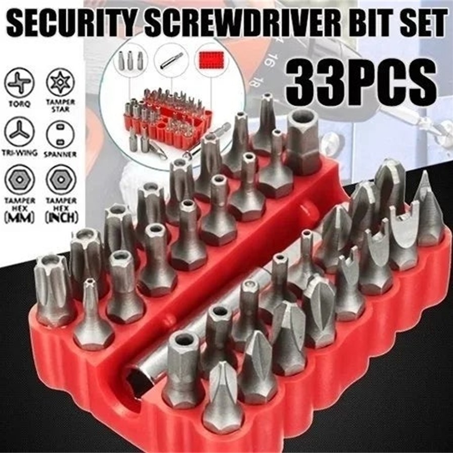 33pc Professional Security Bit - огляд і ціна Home Security Essential