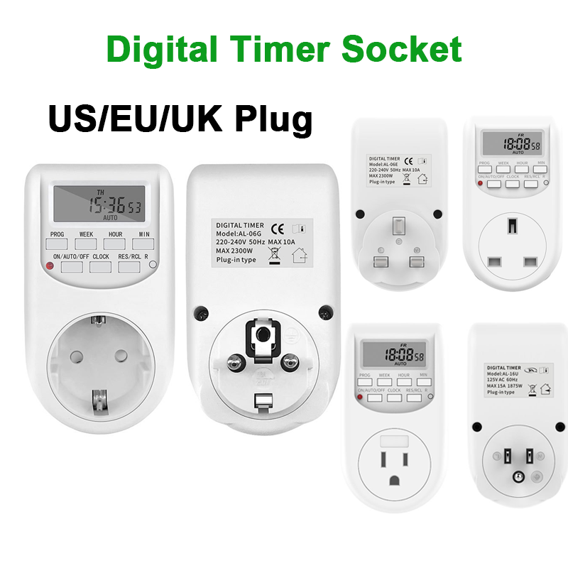 Digital Security Timer EU/US/U - огляд і ціна Home Security Uk